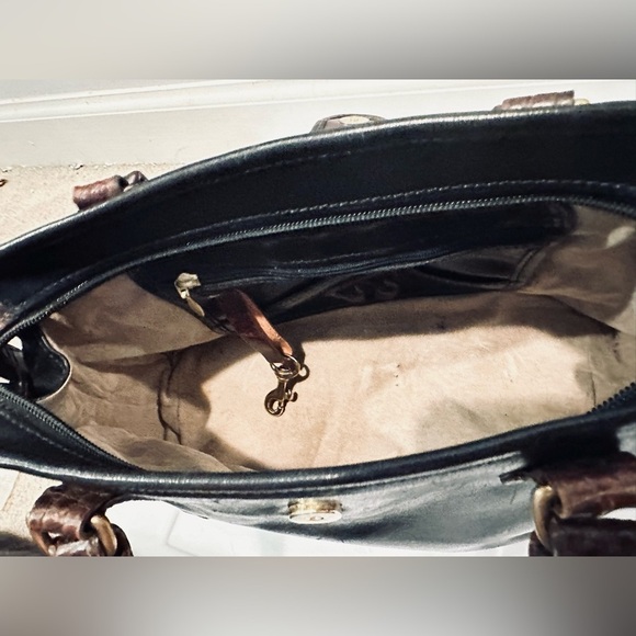 Brahmin Vintage Purse Shoulder Satchel Bag - Picture 3 of 5